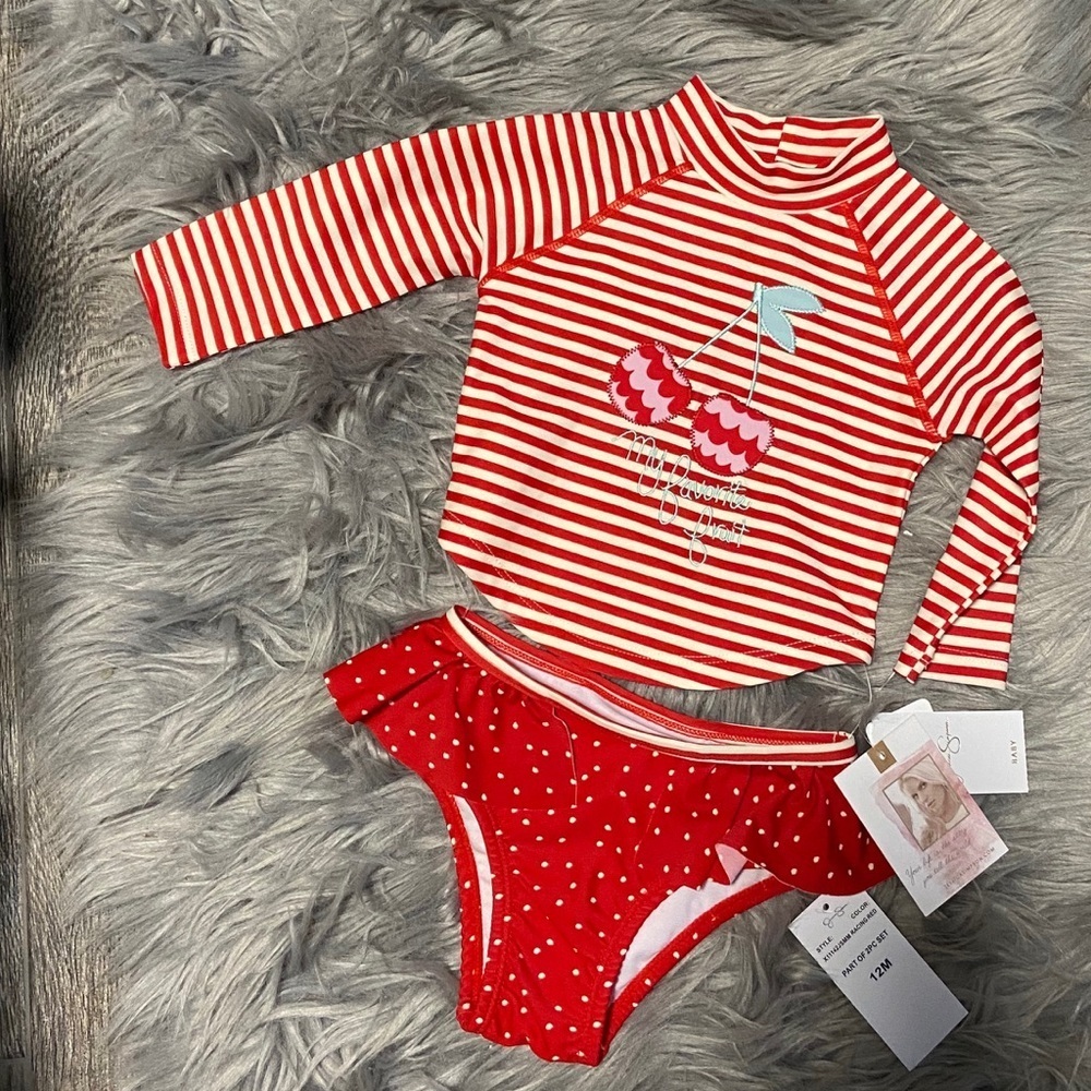 Jessica Simpson 2pc set bathing suit